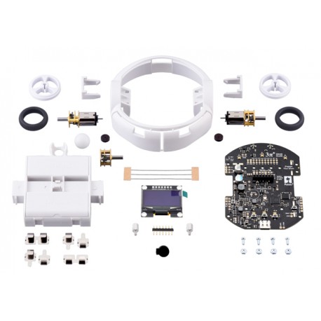 Détail du contenu du kit Robot 3pi+ 2040 Pololu 5004