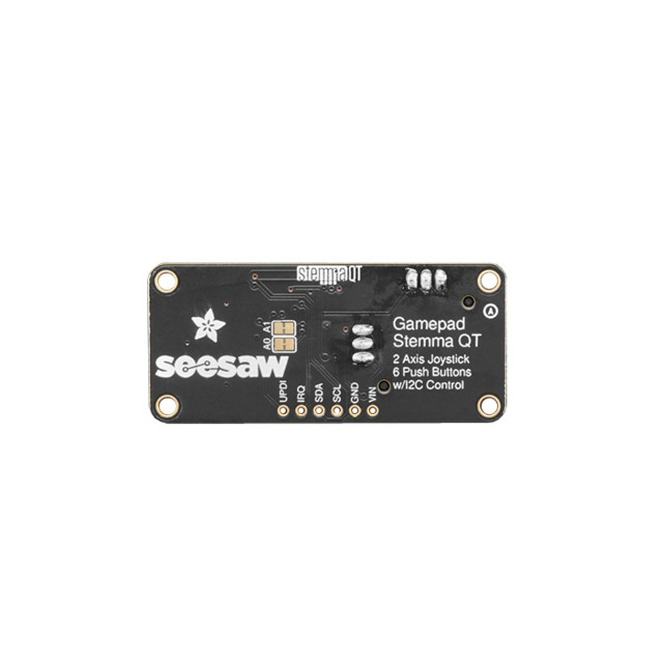 Face arrière du mini Gamepad QT