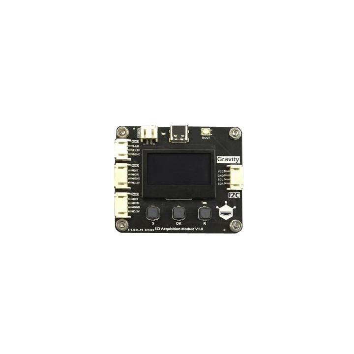 Module Gravity SCI DAQ avec afficheur (I2C) DFR0999