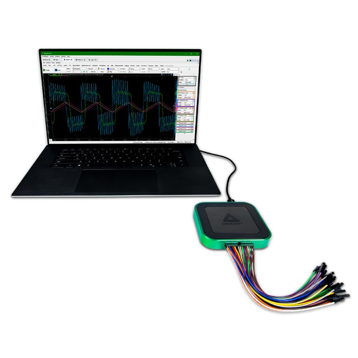 Exemple d'utilisation du boîtier Digilent Analog Discovery 3