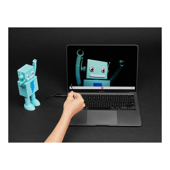 Exemple d'utilisation de la micro caméra couleur USB GC0307