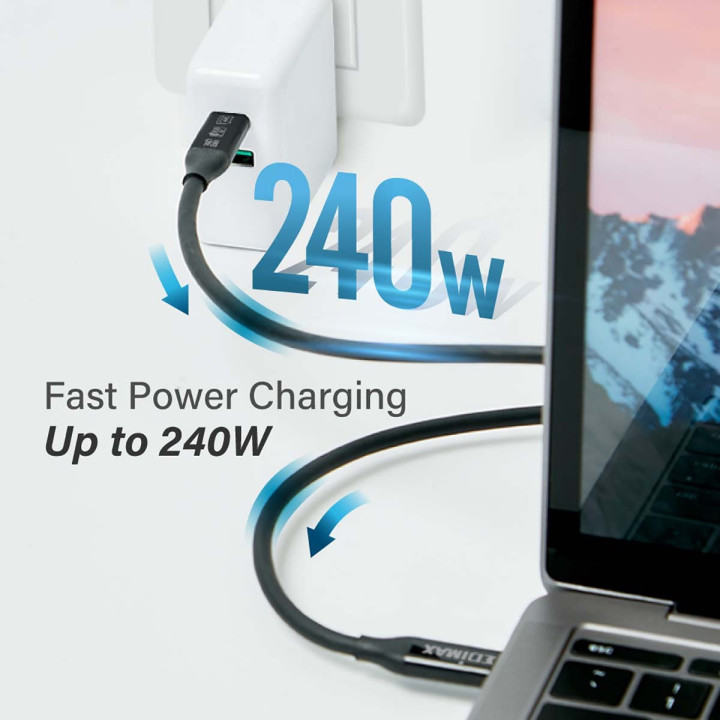 USB4/Thunderbolt3 Cable, 40G, 1meter, Type C to Type C  - 7