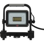 Lampe de construction LED mobile JARO 3060 M / éclairage de secours LED pour extérieur 20W (lampe de travail avec câble de 2m -