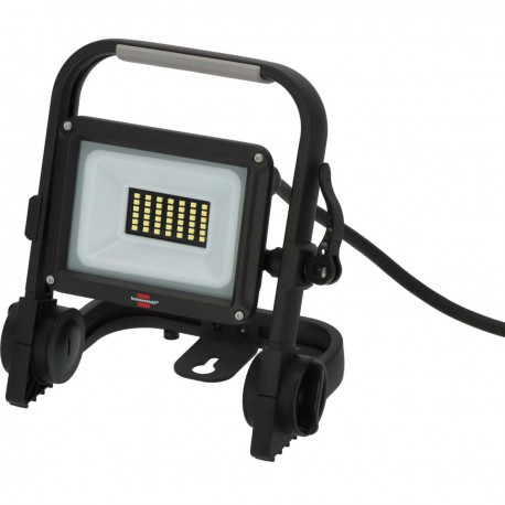 Lampe de construction LED mobile JARO 3060 M / éclairage de secours LED pour extérieur 20W (lampe de travail avec câble de 2m -