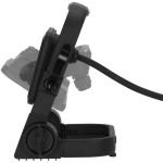 Lampe de construction LED mobile JARO 3060 M / éclairage de secours LED pour extérieur 20W (lampe de travail avec câble de 2m -
