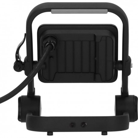 Lampe de construction LED mobile JARO 3060 M / éclairage de secours LED pour extérieur 20W (lampe de travail avec câble de 2m -