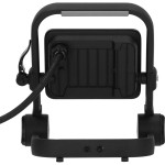 Lampe de construction LED mobile JARO 3060 M / éclairage de secours LED pour extérieur 20W (lampe de travail avec câble de 2m -