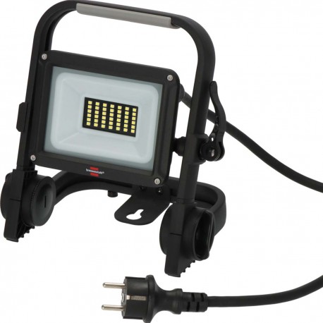 Lampe de construction LED mobile JARO 3060 M / éclairage de secours LED pour extérieur 20W (lampe de travail avec câble de 2m -