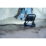 Lampe de construction LED mobile JARO 3060 M / éclairage de secours LED pour extérieur 20W (lampe de travail avec câble de 2m -