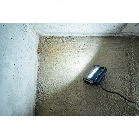 Lampe de construction LED mobile JARO 3060 M / éclairage de secours LED pour extérieur 20W (lampe de travail avec câble de 2m -