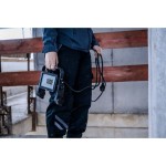 Lampe de construction LED mobile JARO 3060 M / éclairage de secours LED pour extérieur 20W (lampe de travail avec câble de 2m -