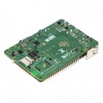 Vue de dessous de la platine Radxa ROCK 3 Model C - 1 GB Vue de dessous de la platine Radxa ROCK 3 Model C - 1 GB