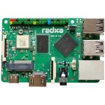 Vue de dessus platine Radxa ROCK 3 Model C - 1 GB Vue de dessus platine Radxa ROCK 3 Model C - 1 GB