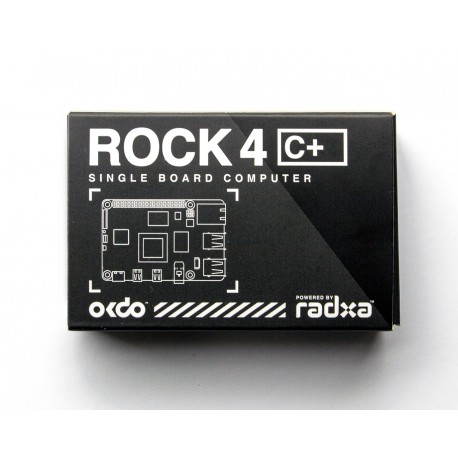 Boite de la platine Radxa Rock 4 Modèle C+ 4 GB Boite de la platine Radxa Rock 4 Modèle C+ 4 GB