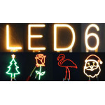 Led Filaments alphanumériques