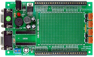 Détails de la platine CB280-PROTO