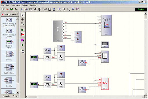 Logiciel DMM-ProfiLab 4.0