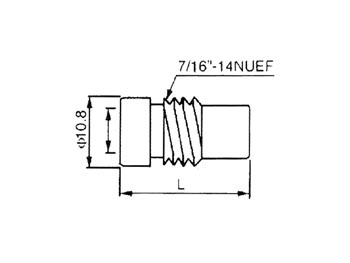 Adaptateur PL259 pour câble RG58