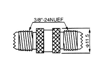 Coupleur mini PL femelle - femelle