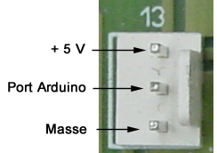 Connecteur Arduino