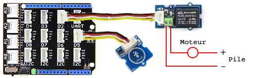 Application module capacitif