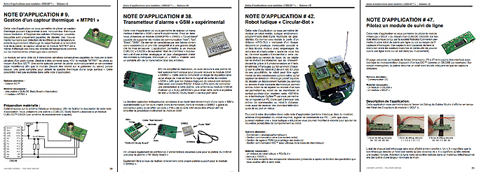 Notes d'application CUBLOC