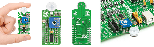 Le capteur LPG click board