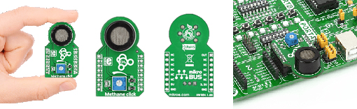 Le capteur LPG click board