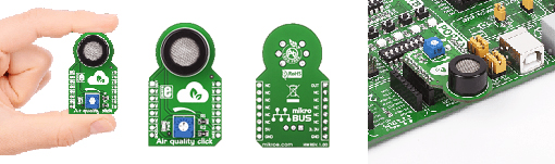 Le capteur LPG click board