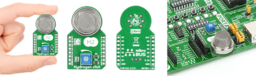 Le capteur CO click board