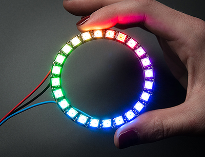 Utilisation du bargraphe circulaire RVB Neopixel