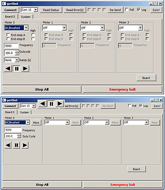 Interface GUI pour GertBot