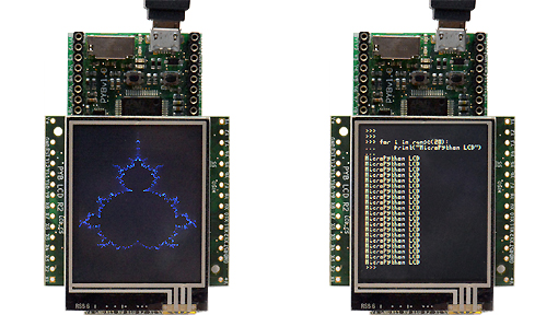 Le module sur la Pyboard