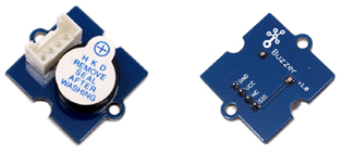 Vue détaillée du module Grove Buzzer piezo