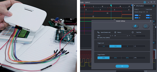 Le starter-kit analyseur logique et arduino