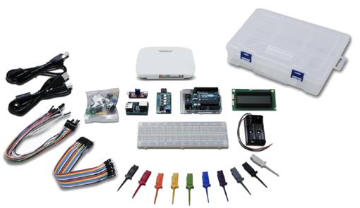 Détails du starter-kit analyseur logique et arduino