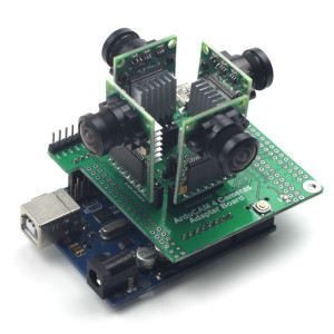 Exemple d'utilisation du module ArduCAM Multi-camera Adapter