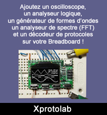 Oscilloscope 2 voies Xprotolab