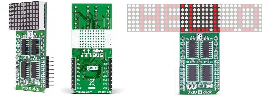 Modules ClickBoard MIKROE-1993 - Journal lumineux