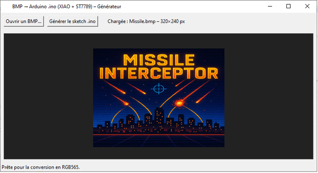 Convertisseur de fichier BMP
