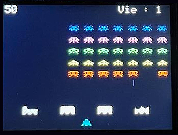 Jeu INVADERS