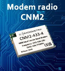 Modem radio synthétisé 69 canaux CNM2