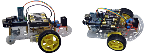 Vue détaillée du robot télécommandé par Bluetooth Cebek C-9878