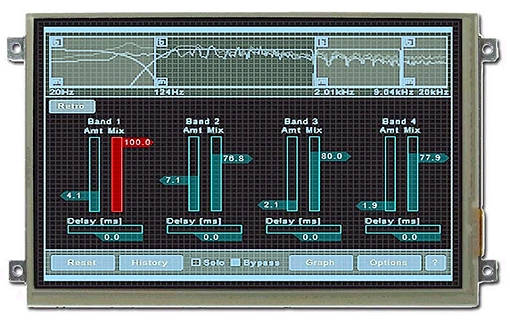 Détail de l'afficheur DPP-CT8048