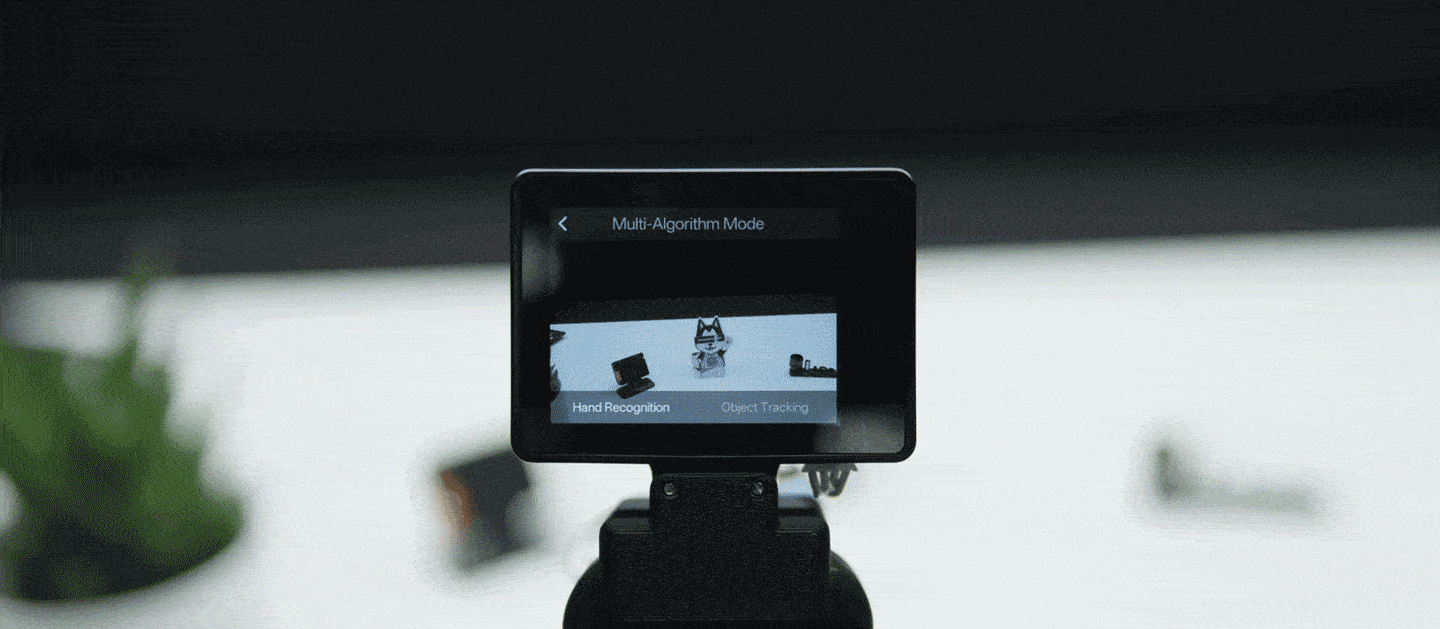 Exemple de suivi d'objet et mouvement avec HUSKYLENS 2