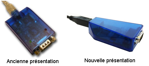 Nouvelle présentation du dongle CANUSB