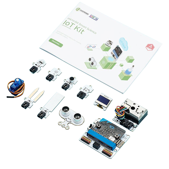 Détail du contenu de Starter kit micro:bit Smart Science IoT Kit EF08203