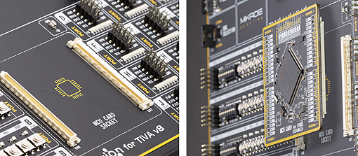 Connecteur pour module MCU TIVA