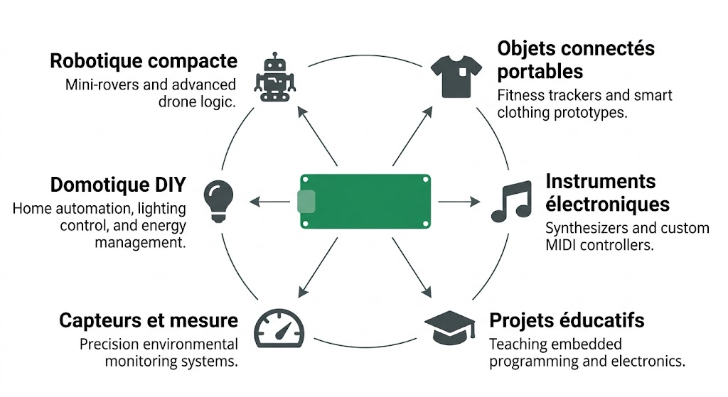 Six cas d'usage courants de l'Arduino Nano Every