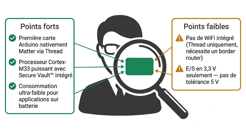 Avis expert Lextronic sur l'Arduino Nano Matter